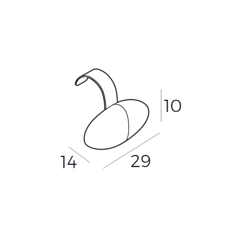 Schéma des dimensions de la têtière N°39