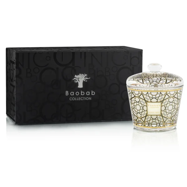 Bougie parfumée ARABIAN NIGHTS avec son dôme et son coffret cadeau