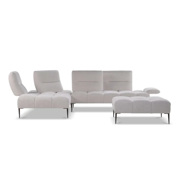Canapé blanc NICOLETTI HOME, SOUL